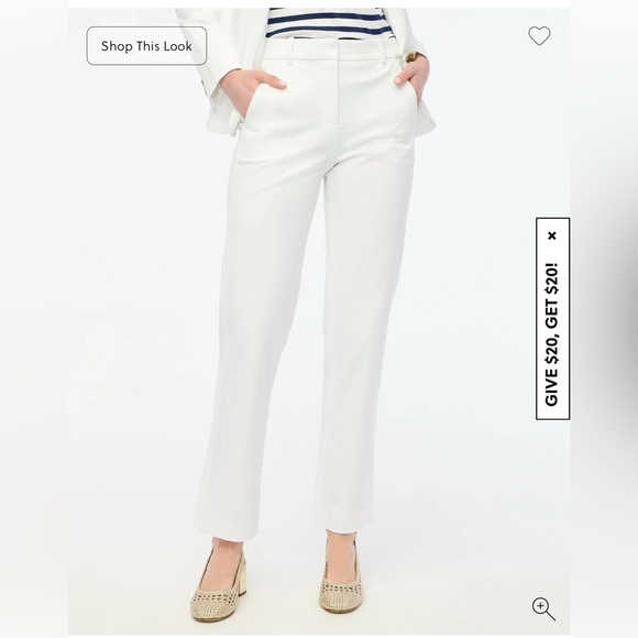 J. Crew Women's Cream Boot Cut Jeans - Picture 1 of 12